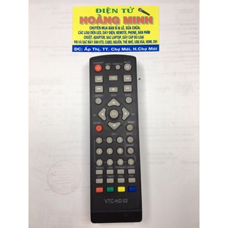 Remote điều khiển đầu thu các loại (Top T2, Hùng Việt 323, Mobi, Pantesat, Thếhệmới, DVBT2, HD02, VTC nhánh 1)