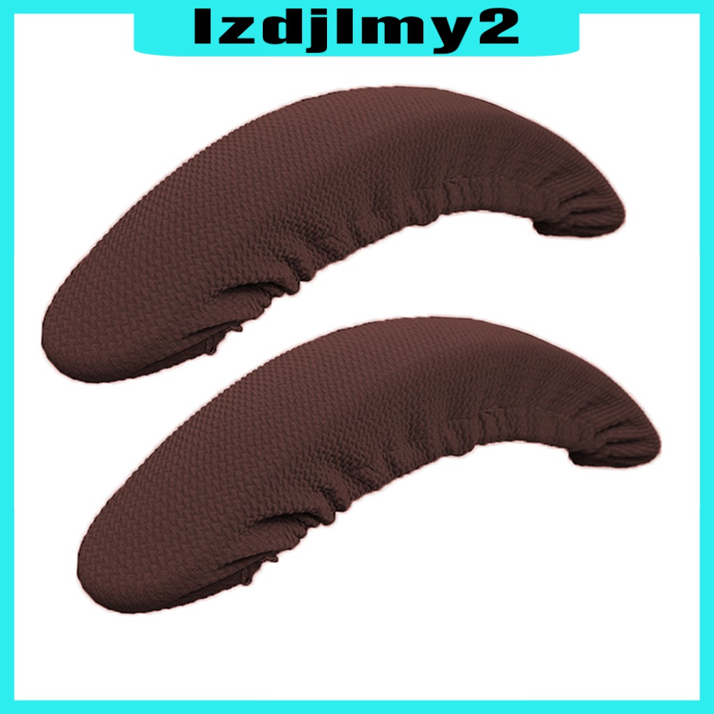 Set 2 Bọc Tay Vịn Ghế Văn Phòng Màu Hồng