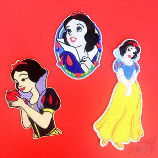 ☸ Disney Princess - Miếng dán vá hình công chúa bạch tuyết ☸ 1 sticker ủi thêu hình công chúa bạch tuyết