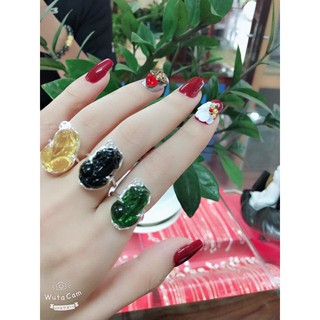 Nhẫn tỳ hưu đủ màu