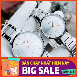 [GIÁ HỦY DIỆT] Đồng hồ nam,nữ (cặp đôi) dây da, kim loại Casio MTP-VT01L-7B2, LTP-VT01L-7B2 chính hãng,giá rẻ