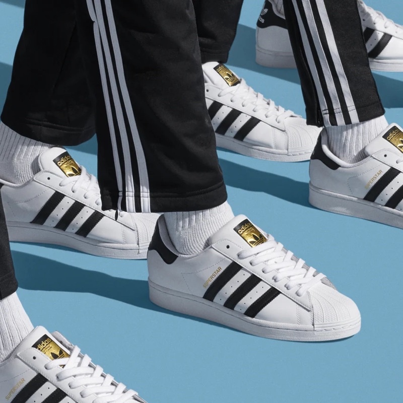 [Mã SKAMLTSM9 giảm 10% đơn 99K] Giày thể thao Sneaker Adidas Super Star Tem vàng