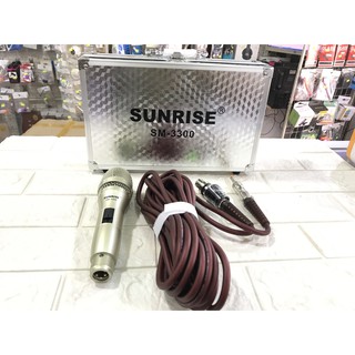 Micro sunrise sm-3300 cao cấp chống hú,cực hút tiếng