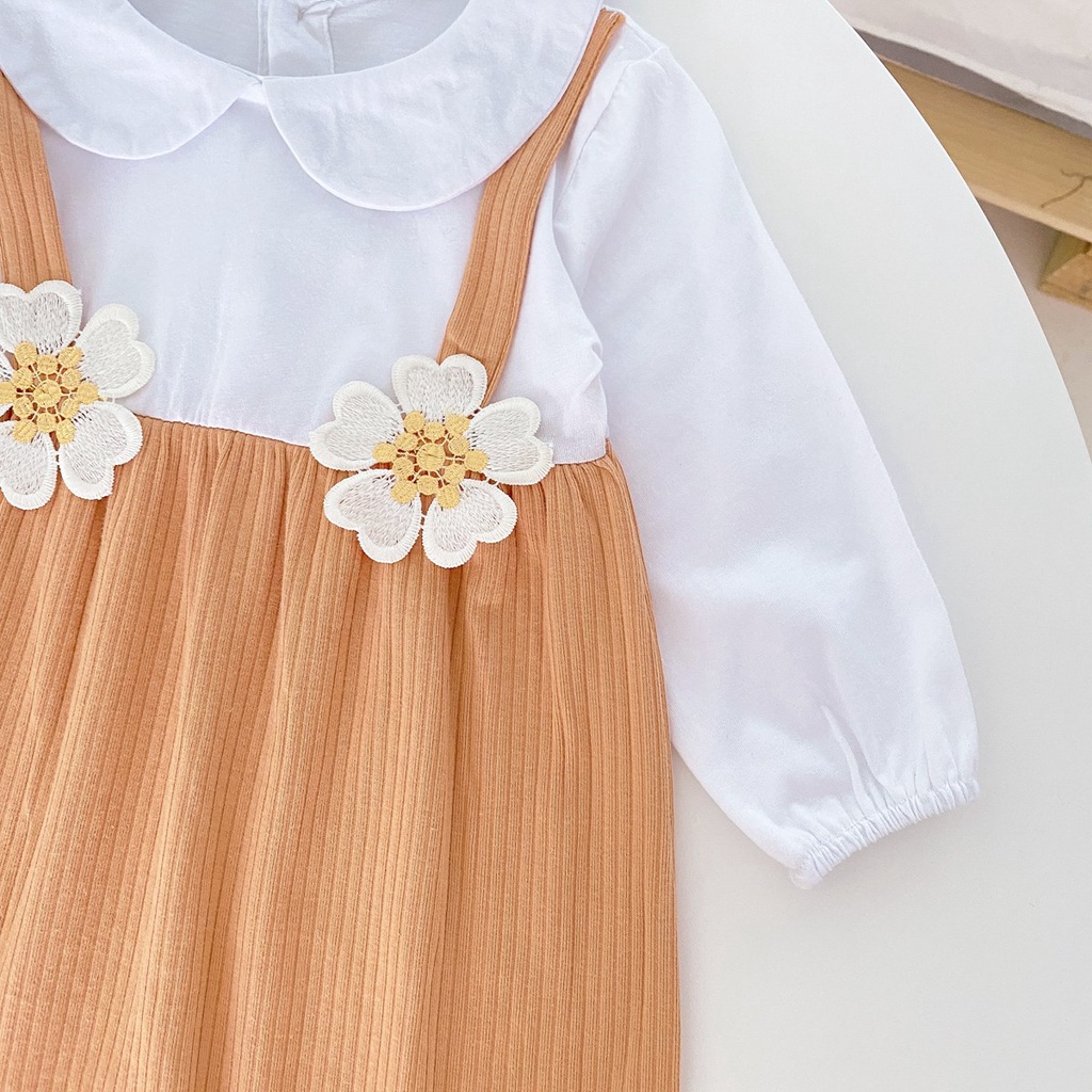 Sanlutoz Thời trang Công chúa Lãng mạn Tay áo dài Quần áo Dành cho bé gái