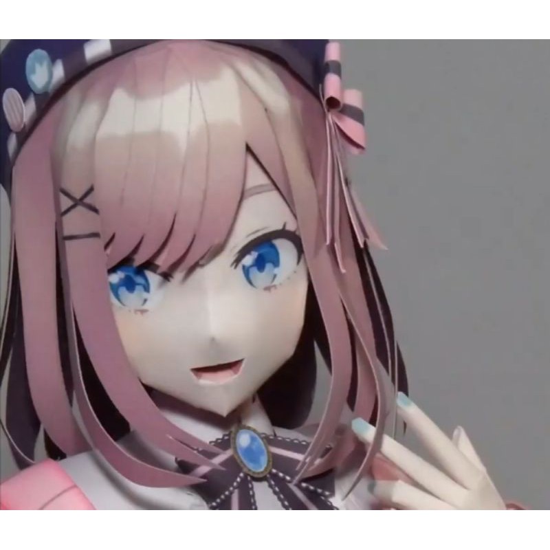 Mô hình giấy anime girl Anime Virtual idol  VTuber Suzuhara Lulu
