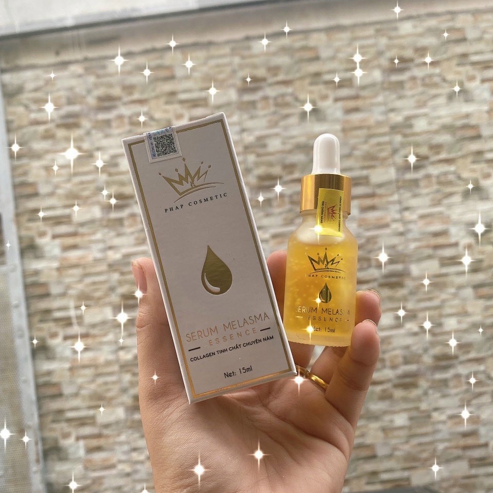 Serum tri nám, tàn nhang, đồi mồi Pháp MELASMA ngừa lão hóa giảm nhăn da, giúp tái tạo, phục hồi da