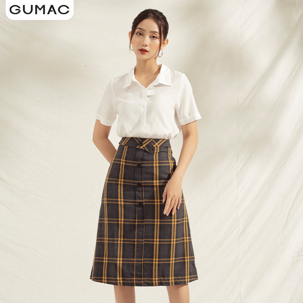 Áo sơ mi tay ngắn AA11103 GUMAC | BigBuy360 - bigbuy360.vn