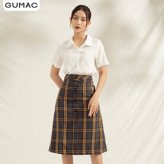 Áo sơ mi nữ tay ngắn aa11103 gumac