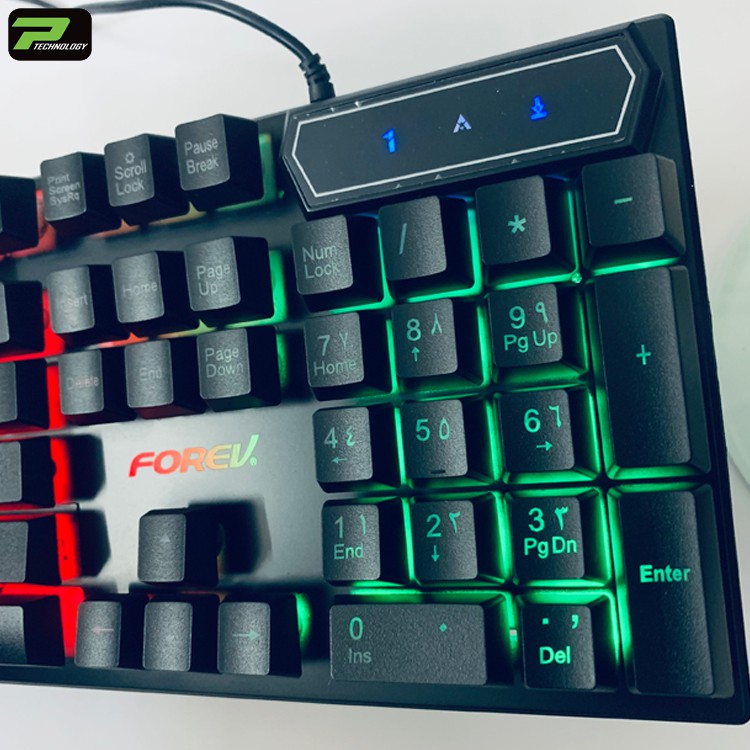 Chuột Chuyên Game Dragon + Bàn Phím Chơi Game Forev LED 7 Màu Đỉnh Cao | BigBuy360 - bigbuy360.vn