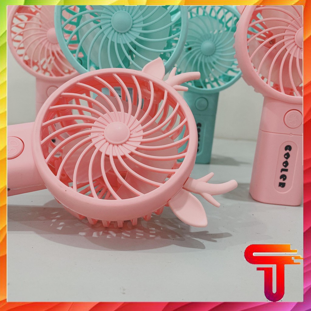 Quạt tích điện Cầm Tay Mini JOIL 3 cấp độ gió T3B2 | BigBuy360 - bigbuy360.vn