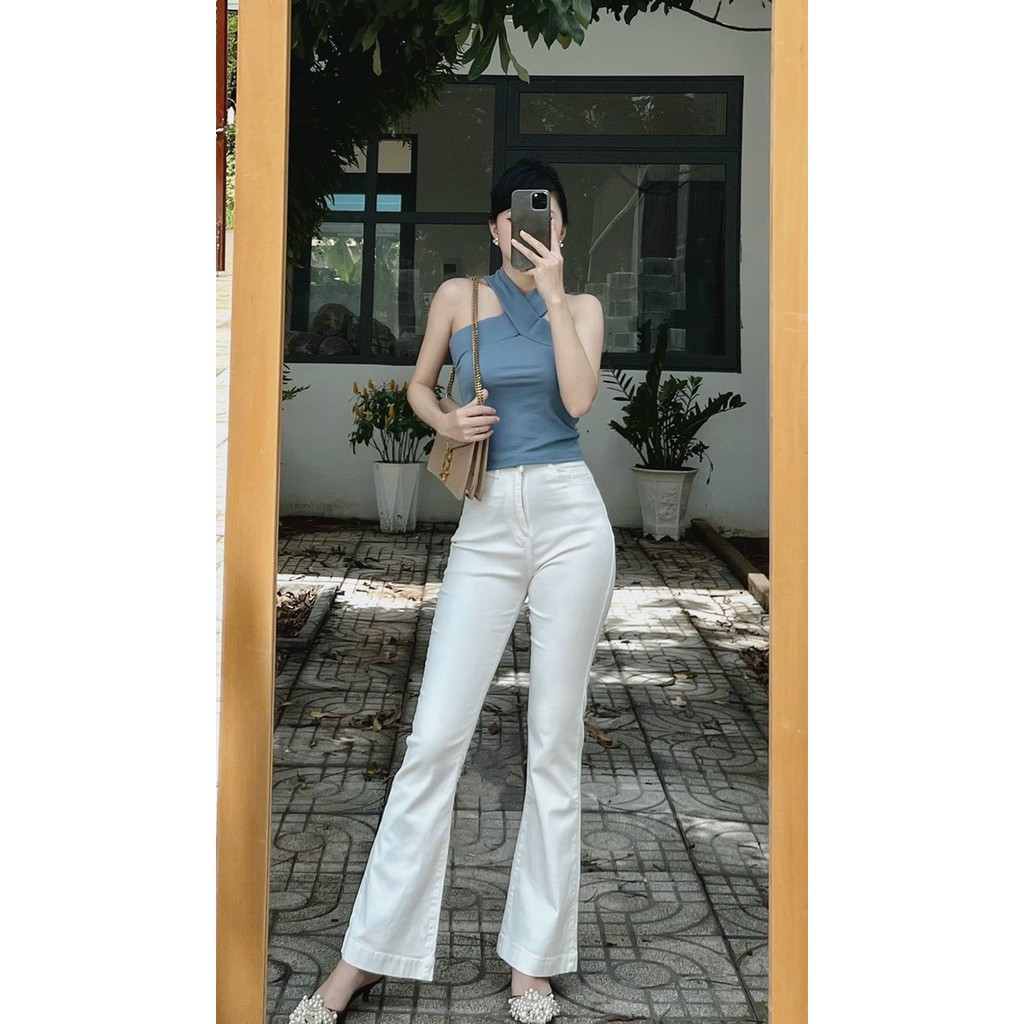 JEANS ỐNG LOE - SIÊU HACK DÁNG (MÃ 08) [Moment House]