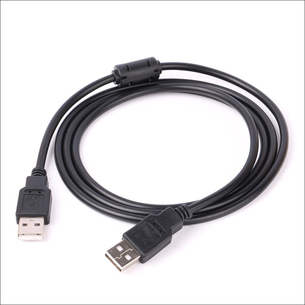 Cáp USB hai đầu đực dài 1.5m màu đen