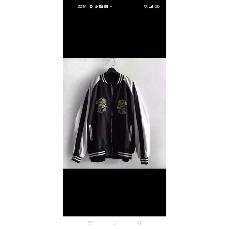 FREESHIP 50K - Áo Khoác Dù BOMBER MAR.CUS. In Nổi Rồng Unisex | BigBuy360 - bigbuy360.vn