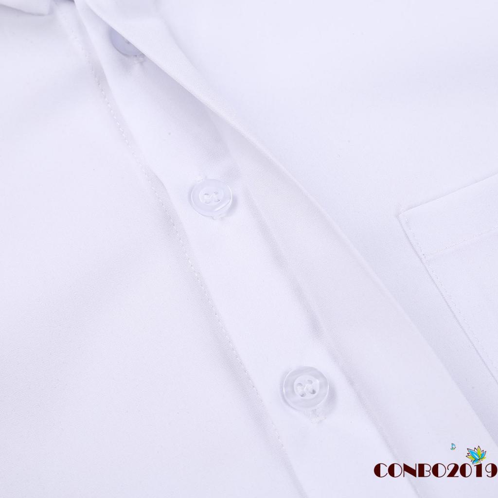 Áo Sơ Mi Crop Top Cổ Bẻ Màu Trơn Lệch Tà Thời Trang Mùa Xuân Cho Nữ