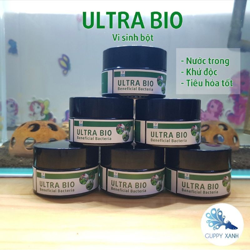 Vi Sinh Bột - Làm Trong Nước - Khử Độc - Tiêu Hóa Tốt - Ultra Bio