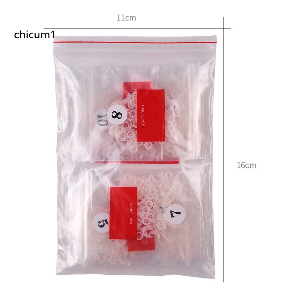 Set 500 Móng Tay Giả Dáng Dài Trang Trí Nghệ Thuật Diy