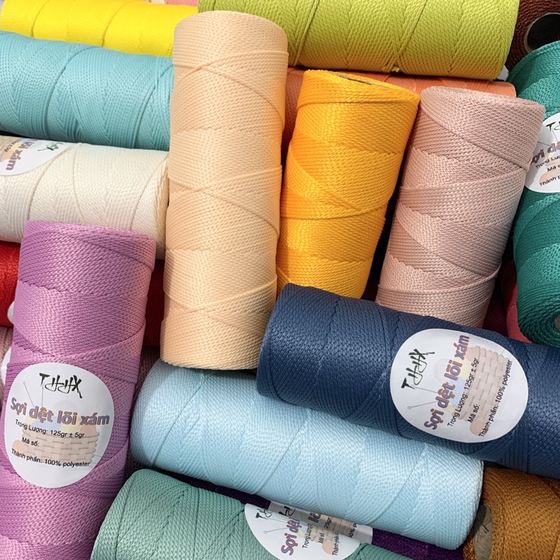 Sợi dệt trơn 130gram mã 51-82