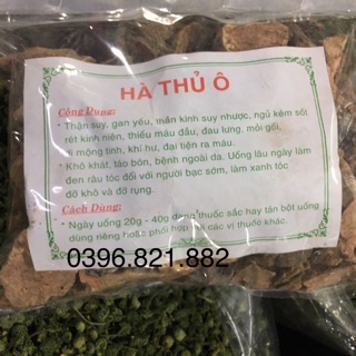 Hà Thủ Ô thái lát khô khô 1 kg loại 1