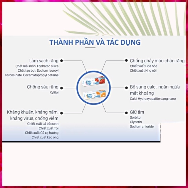 [CAO CẤP-KHÔNG ĐỘC] Kem Đánh Răng Trẻ Em An Toàn Nhất Cho Bé, Chống Sâu răng, Ngăn Mảng Bám Chảy Máu Chân Răng Hôi Miệng