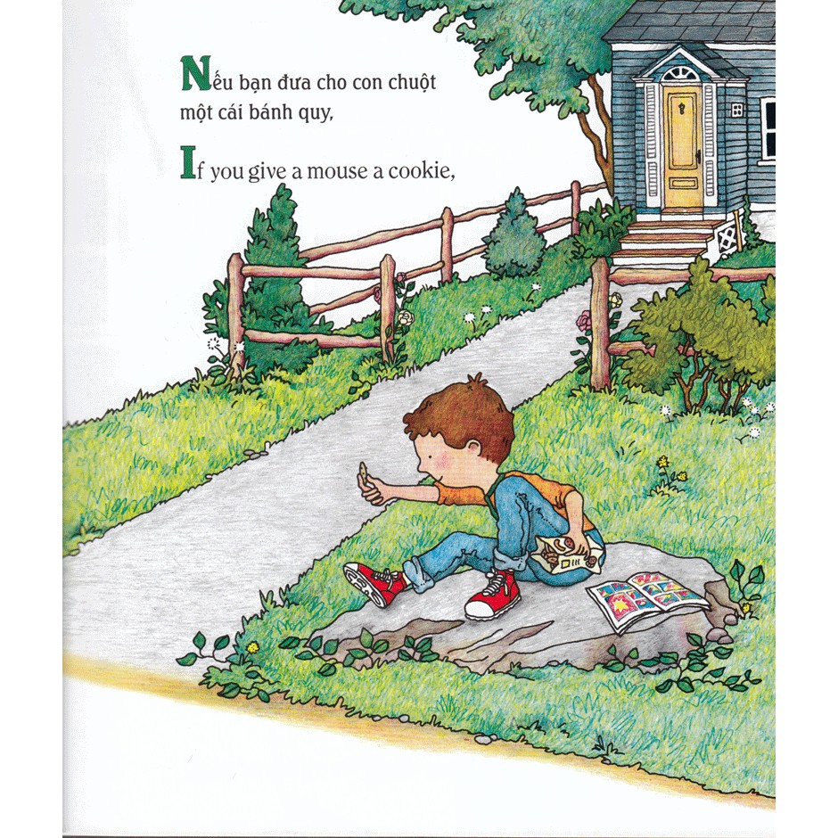Sách Nếu Bạn Cho Chuột Cái Bánh Quy (If You Give A Mouse A Cookie…)
