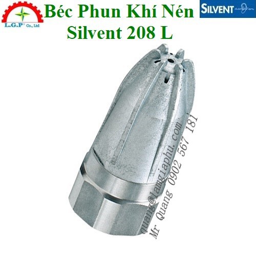 Silvent 208 L - Béc Phun Khí Nén Silvent 208 L ren kết nối cái G 1/4”