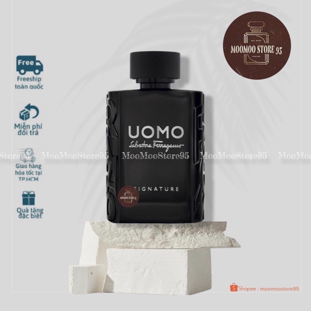 -𝐌𝐨𝐨𝐌𝐨𝐨- Salvatore Ferragamo Uomo Signature | Nước Hoa Nam | Tươi mát và trẻ trung