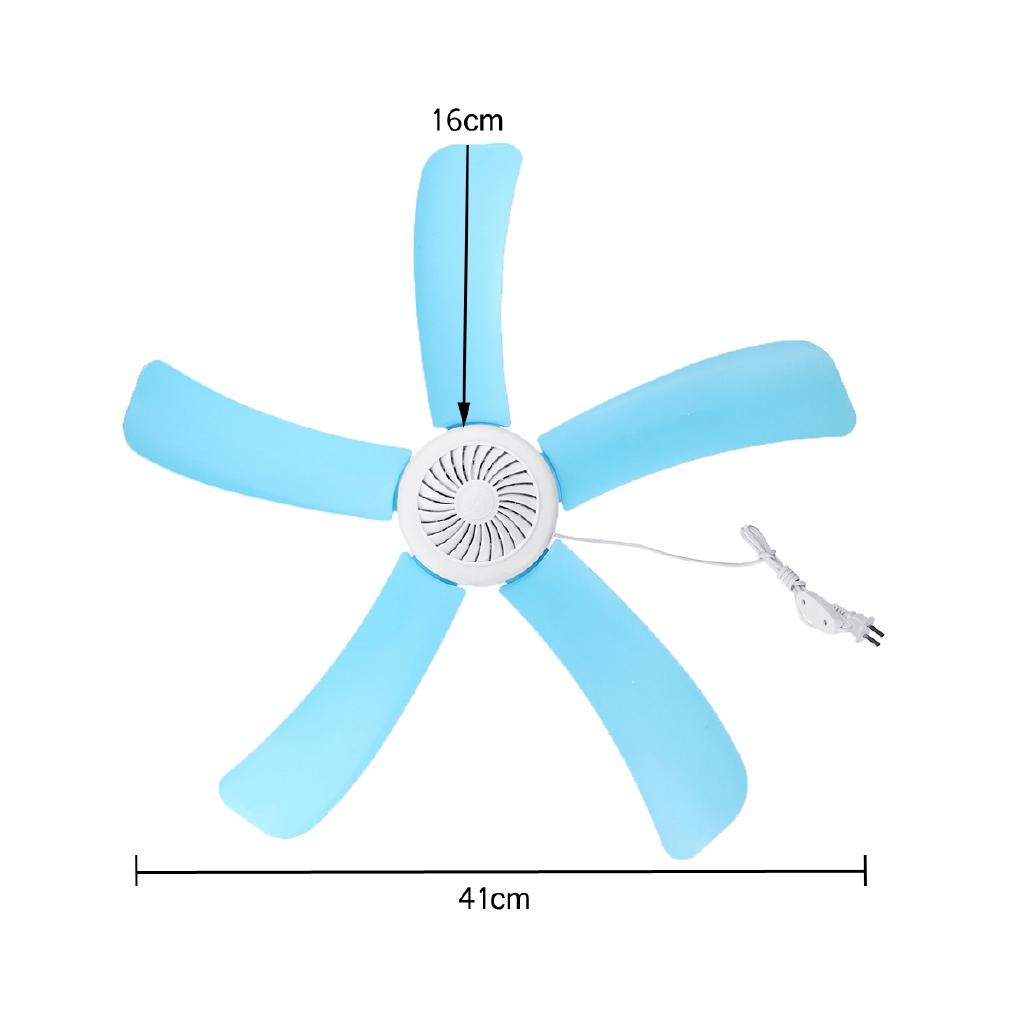 Quạt làm mát mini gắn trần nhà kèm điều khiển từ xa