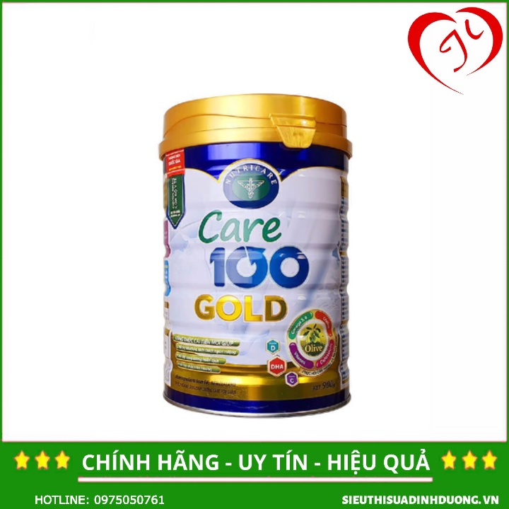 [CHÍNH HÃNG] Sữa Care 100 Gold Plus 900g