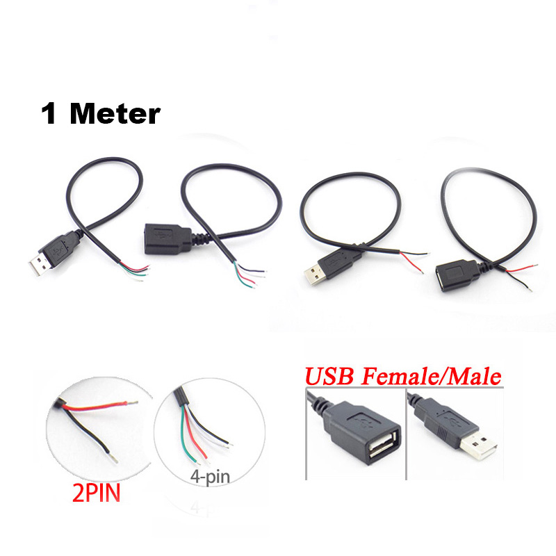Cáp Nối Dài 1m 2pin 4pin usb 2.0 5v Vnh22