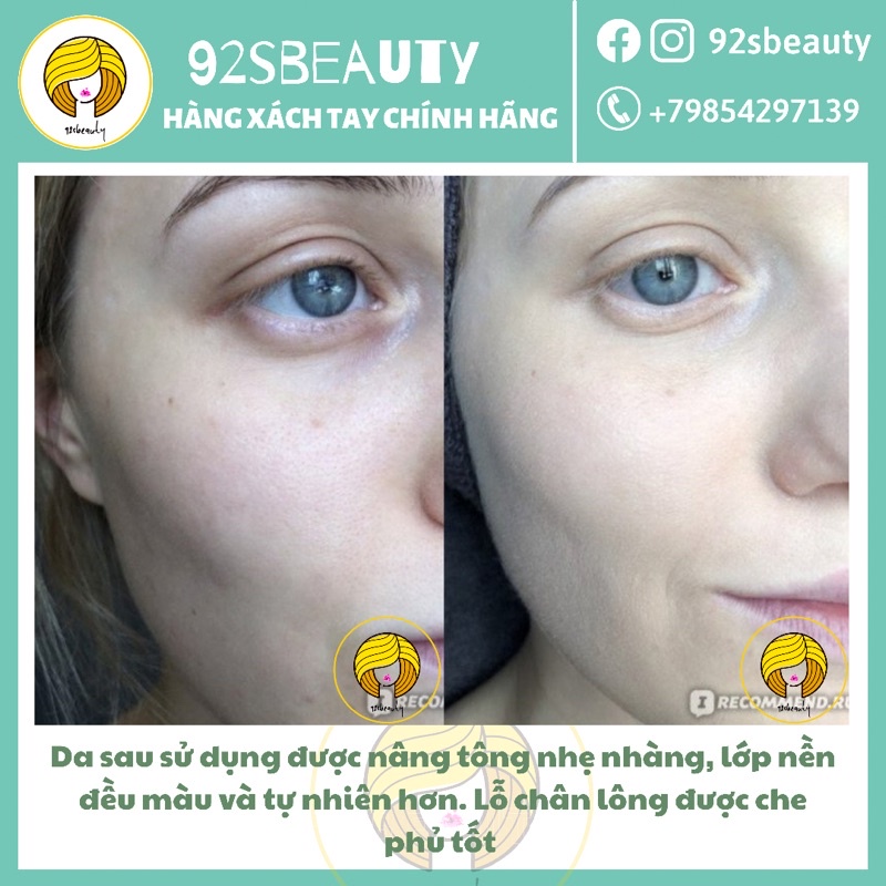 Serum bột, phấn phủ Teana kiềm dầu, mịn da, mờ lông chân lông hiệu quả