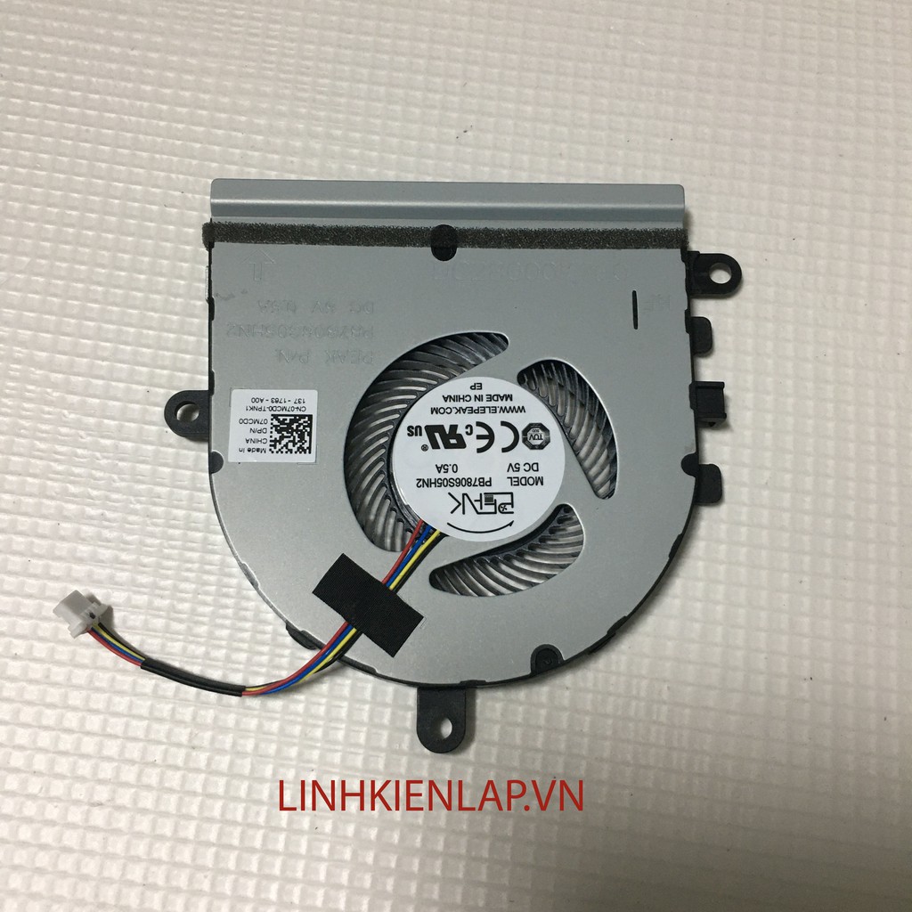 Quạt tản nhiệt laptop dell inspiron vostro 15 5000 5570 3580 3590 3593 e3590 cpu fan