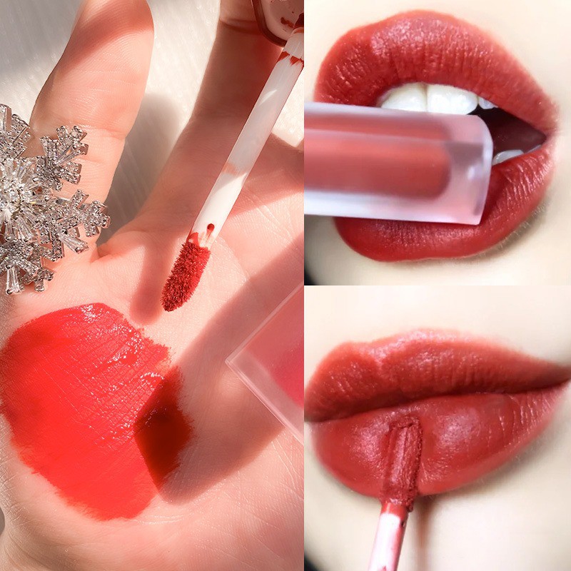 XIXI 5 Colors Velvet Matte Waterproof Lip Gloss Long Lasting Lip Gloss Lips Cosmetic Makeup Beauty | BigBuy360 - bigbuy360.vn