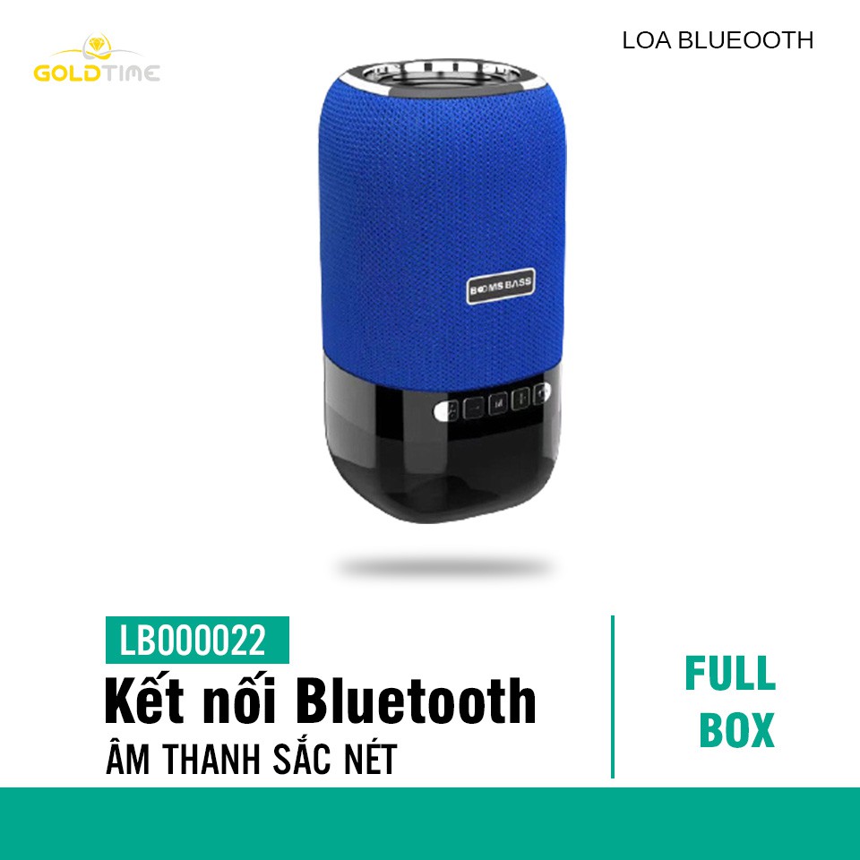 Loa Bluetooth Boombass LB22 loa mẫu mới âm thanh Bass siêu ấm - Hỗ trợ thẻ nhớ, Bluetooth, audio 3.5mm