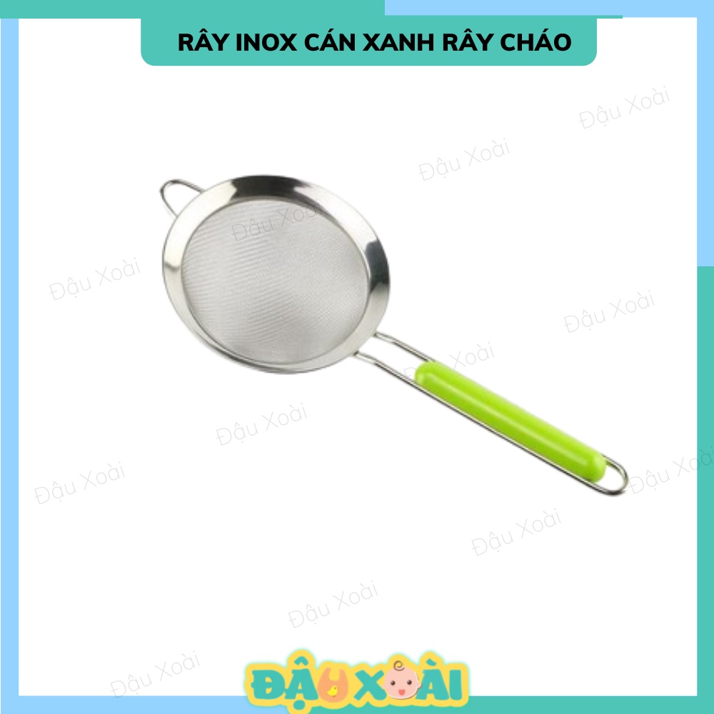 Rây lọc inox 2 lớp cho bé ăn dặm size 10cm-12cm