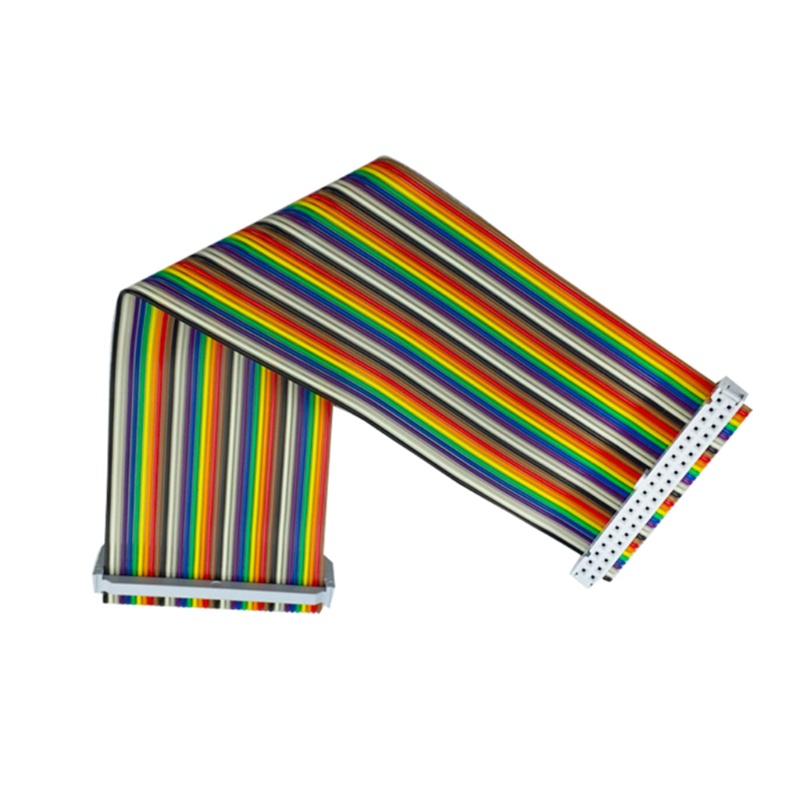Dây Cáp Ruy Băng Dẹt 40pin Màu Sắc Cầu Vồng