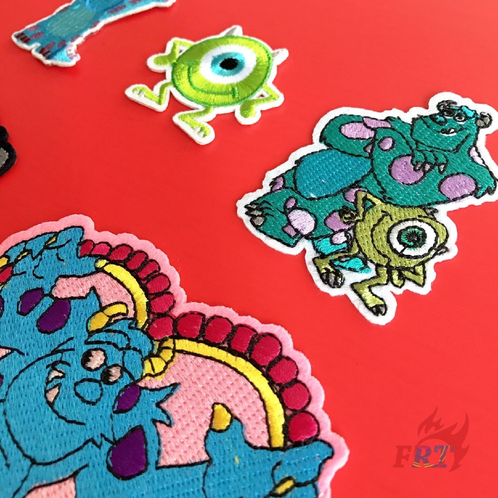 Miếng dán ủi họa tiết Disney Monsters Inc chủ đề số 03 trang trí DIY