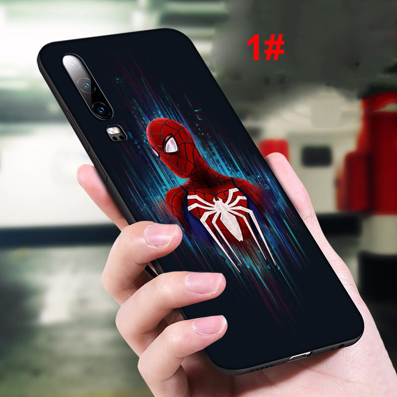 Ốp Điện Thoại Mềm In Hình Spider-Man Marvel Le67 Cho Huawei Y6P Y6 Y7 Prime 2019 2018 Y5 2017