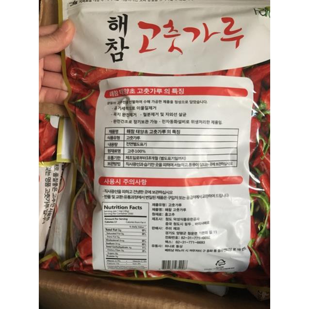 Gói 1Kg Bột ớt HaeCham Làm Kim Chi Hàn Quốc gói 1Kg