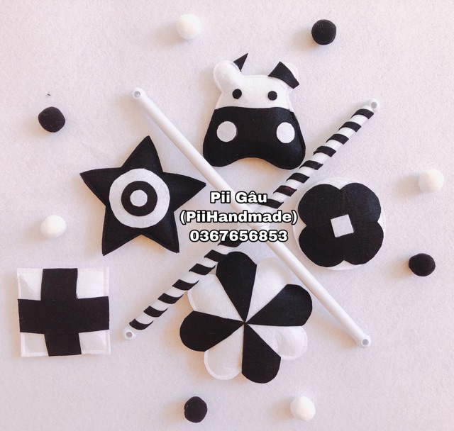 TREO NÔI TRÂU ĐEN CHO BÉ SƠ SINH ẢNH THẬT