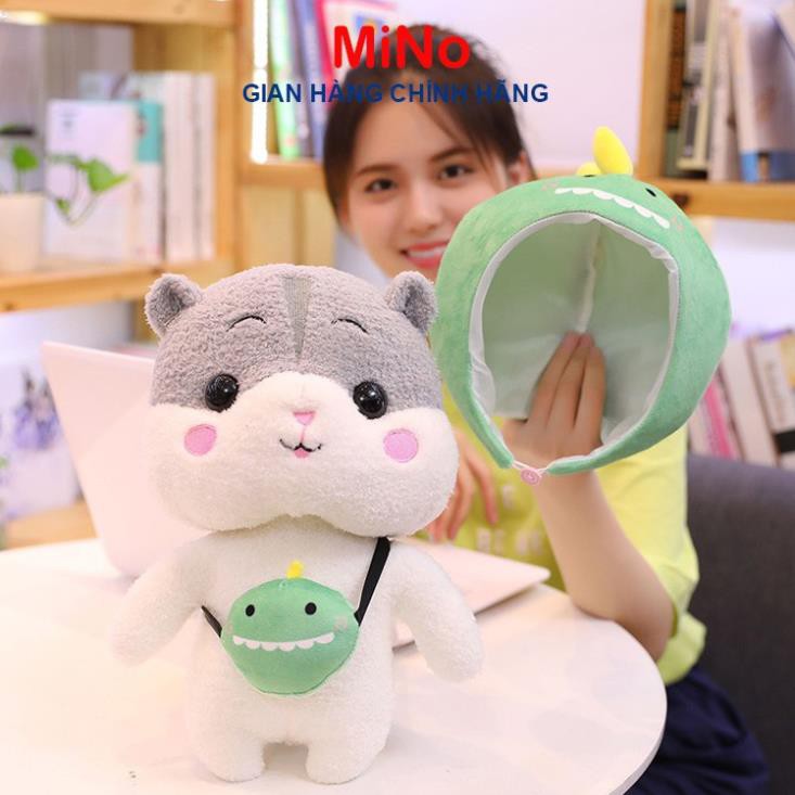 [ Mua ngay nhận ưu đãi của TINI ] Gấu Bông Chuột Hamster Cosplay 4 Kiểu Dễ Thương MINO STORE