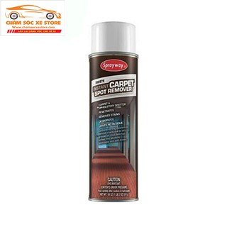 Chai vệ sinh thảm và vải bọc ghế sofa Sprayway Carpet Spot Remover 510g SprayWay 879 chamsocxe