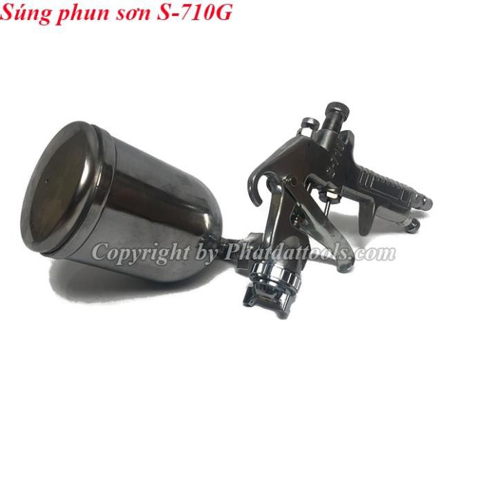 Súng phun sơn S-710G sơn xe máy ô tô nhà cửa