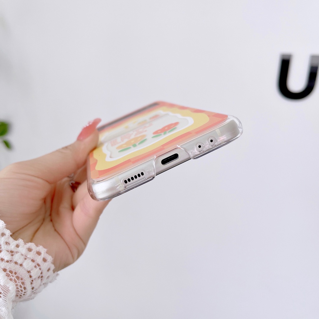 Ốp Điện Thoại PC Cứng Chống Sốc Họa Tiết Hoạt Hình Sáng Tạo Cho Samsung Galaxy Z Flip 3 5G