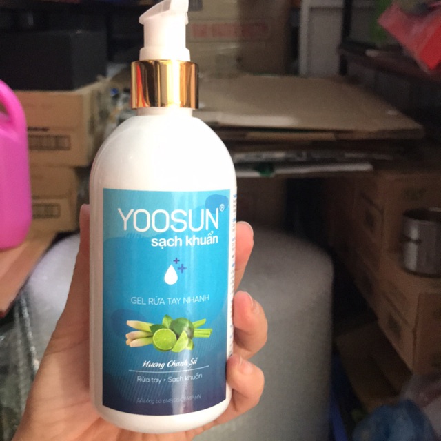 Gel rửa tay Yoosun hương Chanh sả 250ml date 2023