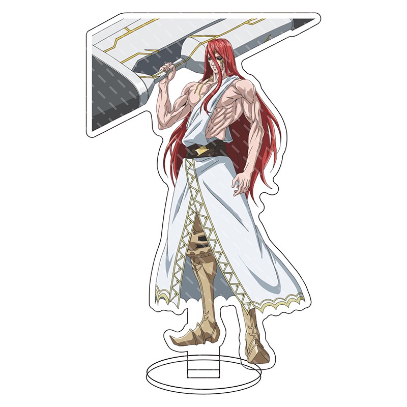 Đồ chơi mô hình nhân vật anime Record of Ragnarok bằng acrylic 2 mặt trang trí nhà cửa đẹp mắt