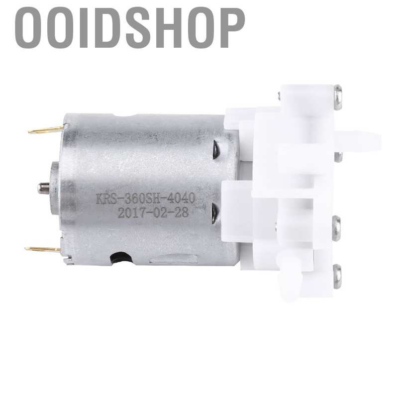 Bánh Răng Bơm Nước Mini 27mm Dc 3v Sang 12v Rs-360Sh Cho Bể Cá