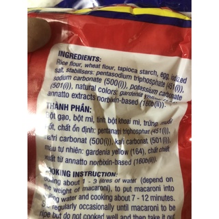 NUI ỐNG SAFOCO 400G/200G