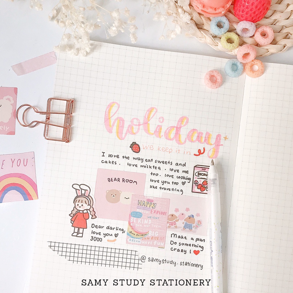 BÚT GEL TRẮNG GIÁ RẺ TRANG TRÍ SỔ TAY BULLET JOURNAL PLANNER