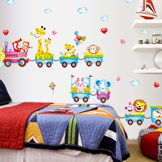 Decal dán tường - Đoàn tàu Thomas -MJ7001