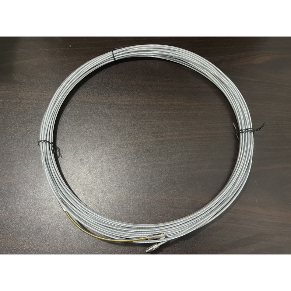 Dây Mồi Luồn Dây Điện Cáp Thép Dày 3.0mm Có bánh xe
